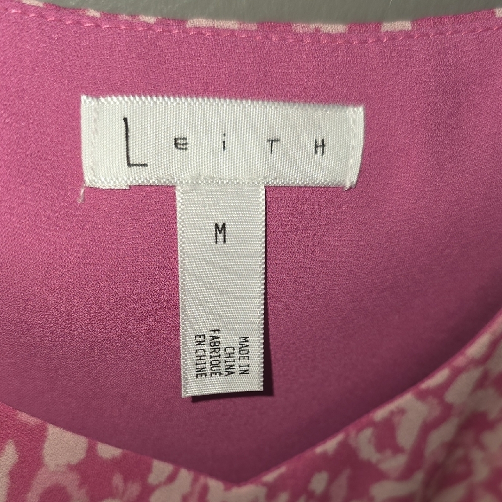 Leith Pink Patterned Camisole - Picture 2 of 3